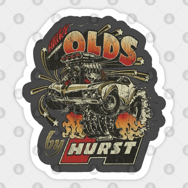 Hairy Olds by Hurst 1969 Sticker by JCD666